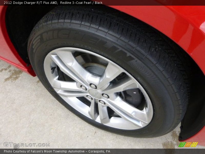 Redline 3-Coat Pearl / Black 2012 Dodge Charger R/T Plus AWD