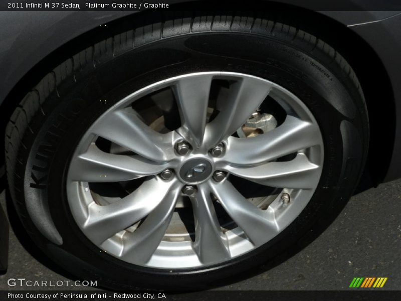 Platinum Graphite / Graphite 2011 Infiniti M 37 Sedan