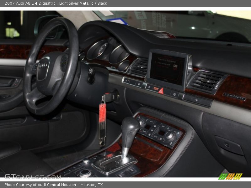 Light Silver Metallic / Black 2007 Audi A8 L 4.2 quattro