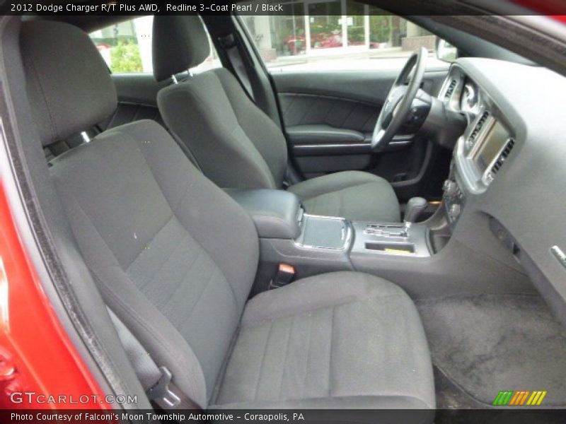 Redline 3-Coat Pearl / Black 2012 Dodge Charger R/T Plus AWD