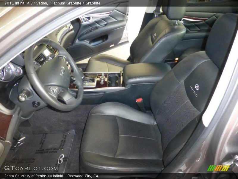 Platinum Graphite / Graphite 2011 Infiniti M 37 Sedan