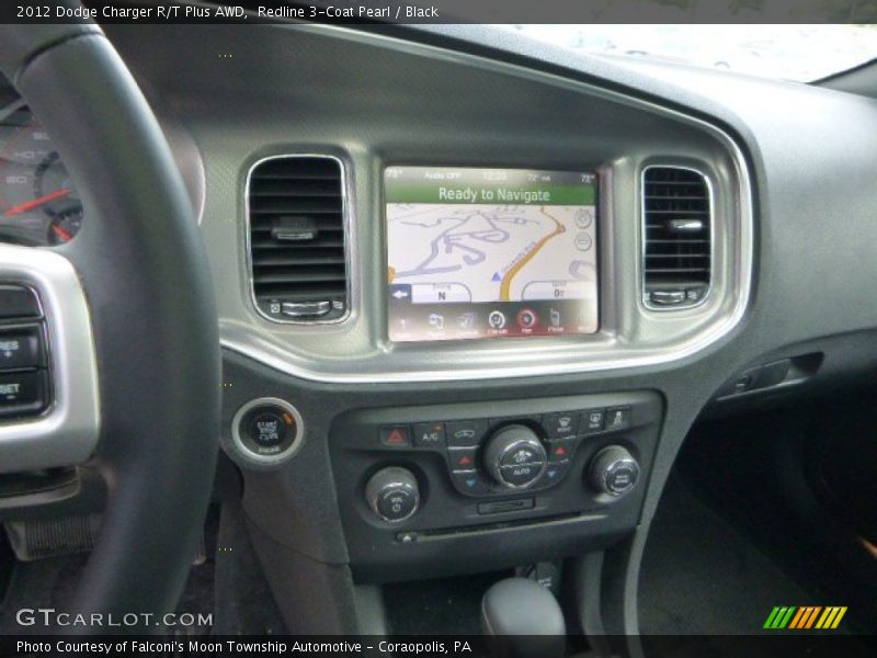 Redline 3-Coat Pearl / Black 2012 Dodge Charger R/T Plus AWD