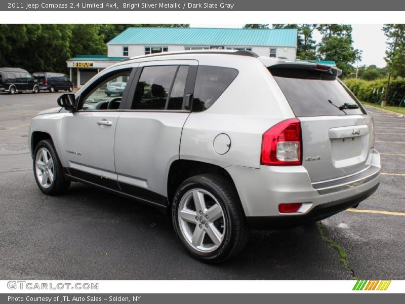 Bright Silver Metallic / Dark Slate Gray 2011 Jeep Compass 2.4 Limited 4x4