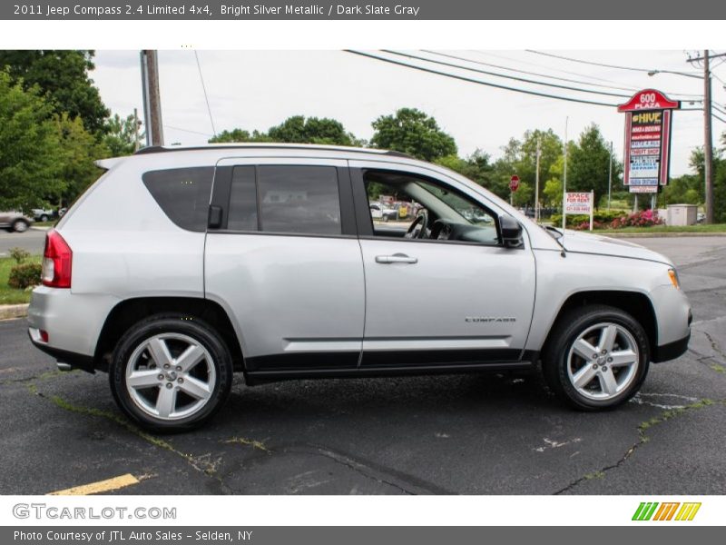 Bright Silver Metallic / Dark Slate Gray 2011 Jeep Compass 2.4 Limited 4x4