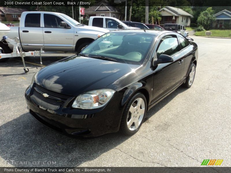 Black / Ebony 2008 Chevrolet Cobalt Sport Coupe