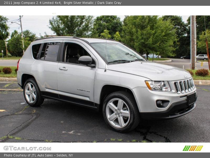 Bright Silver Metallic / Dark Slate Gray 2011 Jeep Compass 2.4 Limited 4x4