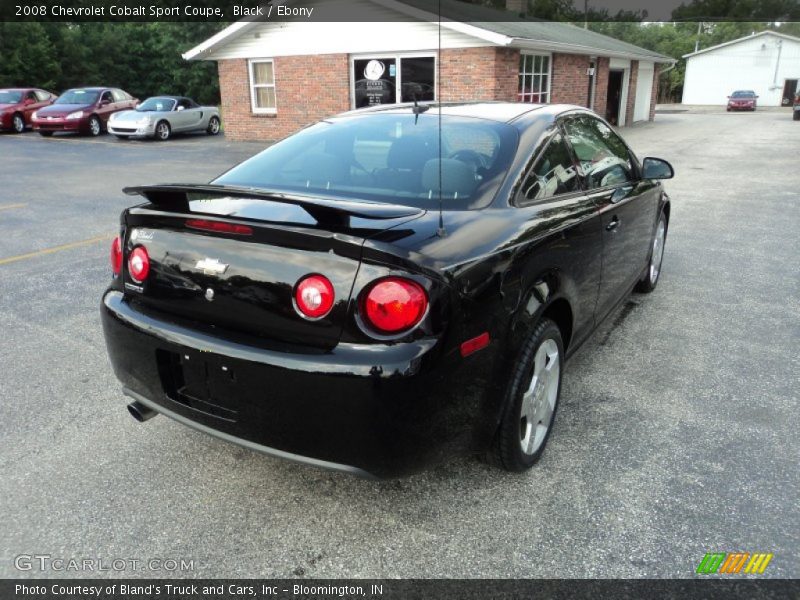 Black / Ebony 2008 Chevrolet Cobalt Sport Coupe