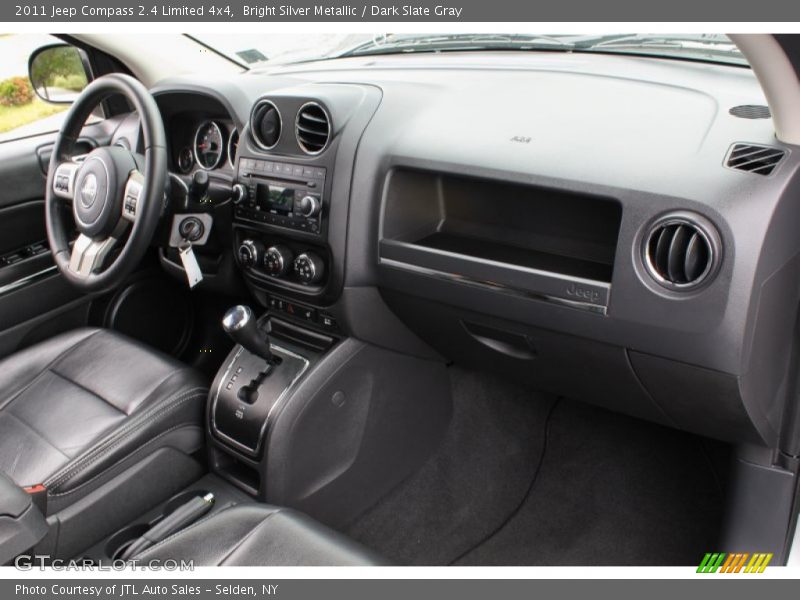 Bright Silver Metallic / Dark Slate Gray 2011 Jeep Compass 2.4 Limited 4x4