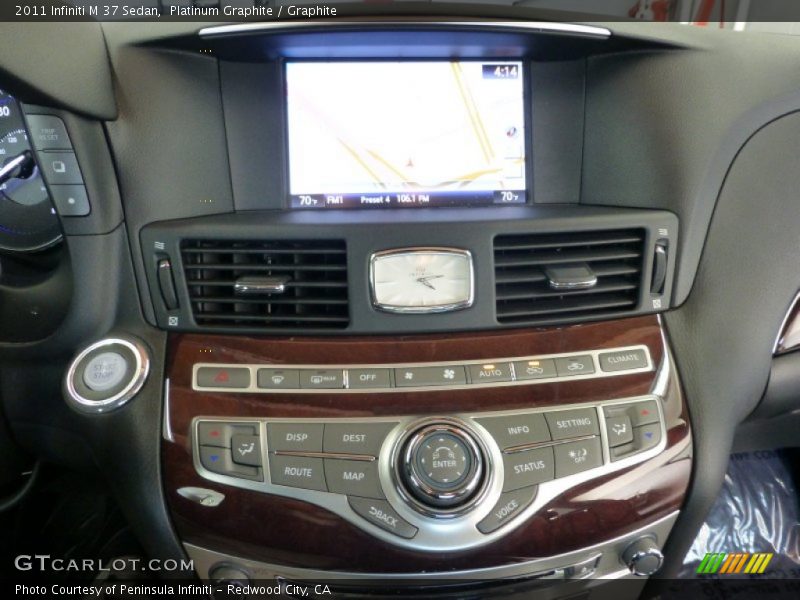 Platinum Graphite / Graphite 2011 Infiniti M 37 Sedan