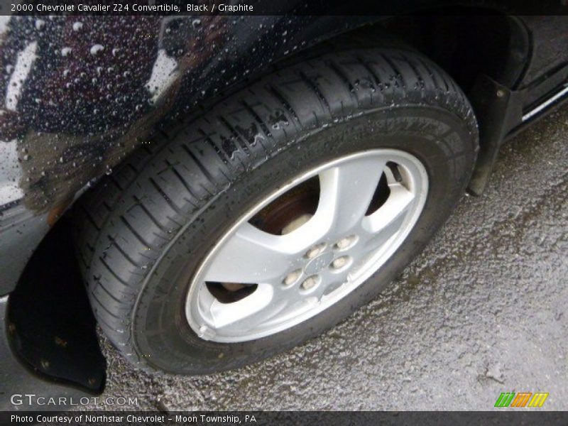 Black / Graphite 2000 Chevrolet Cavalier Z24 Convertible