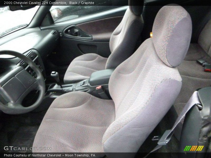 Black / Graphite 2000 Chevrolet Cavalier Z24 Convertible