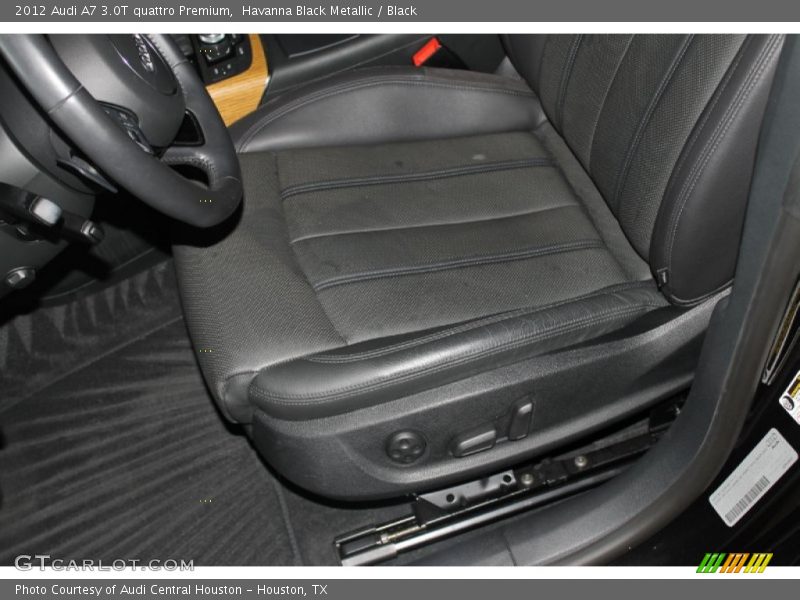Havanna Black Metallic / Black 2012 Audi A7 3.0T quattro Premium