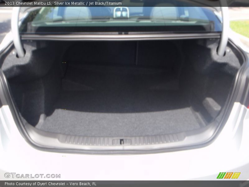 Silver Ice Metallic / Jet Black/Titanium 2013 Chevrolet Malibu LS