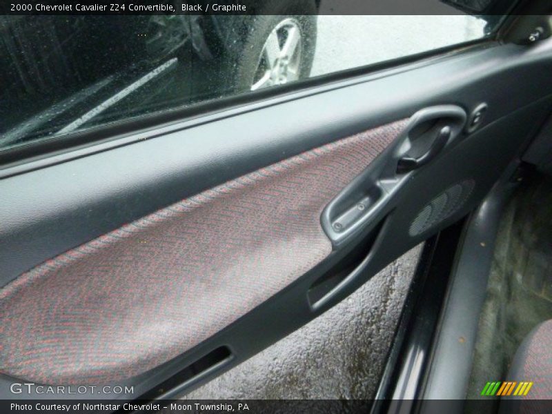 Black / Graphite 2000 Chevrolet Cavalier Z24 Convertible