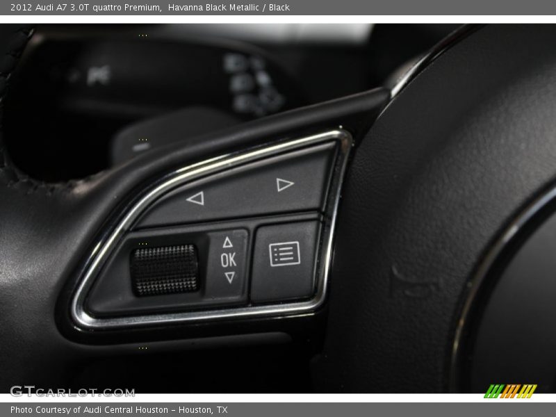 Controls of 2012 A7 3.0T quattro Premium