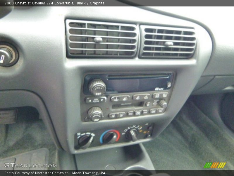 Black / Graphite 2000 Chevrolet Cavalier Z24 Convertible