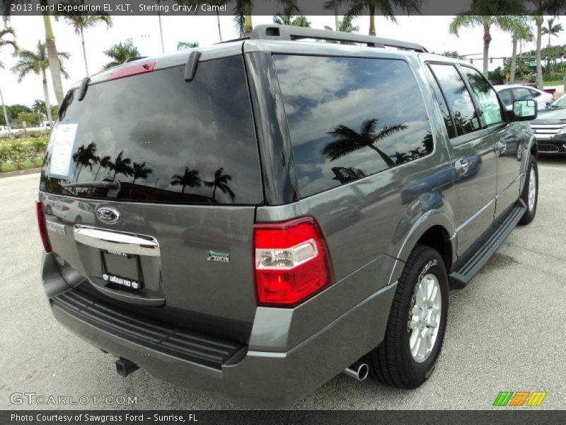 Sterling Gray / Camel 2013 Ford Expedition EL XLT