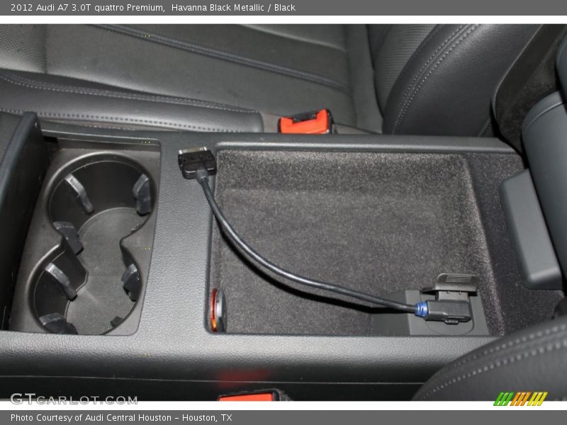 Havanna Black Metallic / Black 2012 Audi A7 3.0T quattro Premium