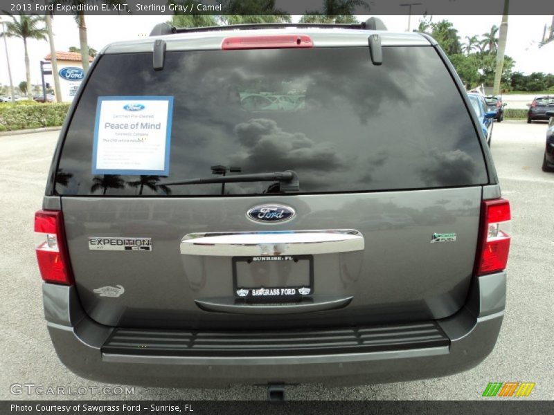 Sterling Gray / Camel 2013 Ford Expedition EL XLT