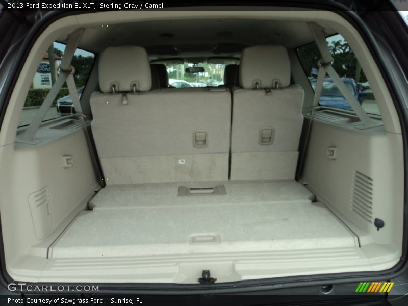 Sterling Gray / Camel 2013 Ford Expedition EL XLT