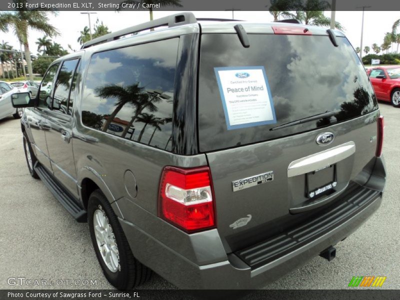 Sterling Gray / Camel 2013 Ford Expedition EL XLT