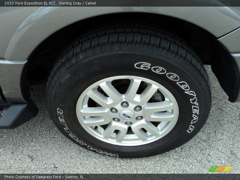 Sterling Gray / Camel 2013 Ford Expedition EL XLT