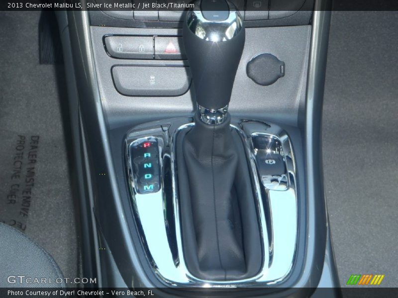 Silver Ice Metallic / Jet Black/Titanium 2013 Chevrolet Malibu LS