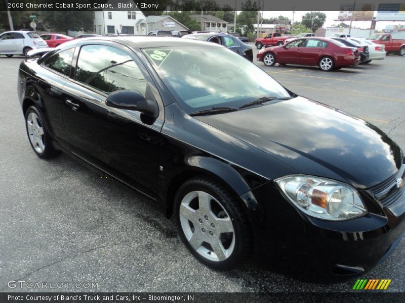 Black / Ebony 2008 Chevrolet Cobalt Sport Coupe