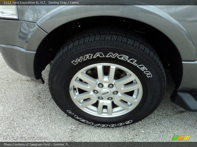 Sterling Gray / Camel 2013 Ford Expedition EL XLT