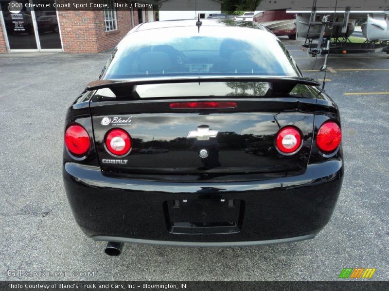 Black / Ebony 2008 Chevrolet Cobalt Sport Coupe