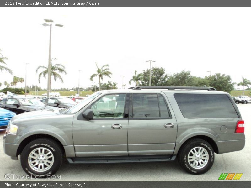 Sterling Gray / Camel 2013 Ford Expedition EL XLT