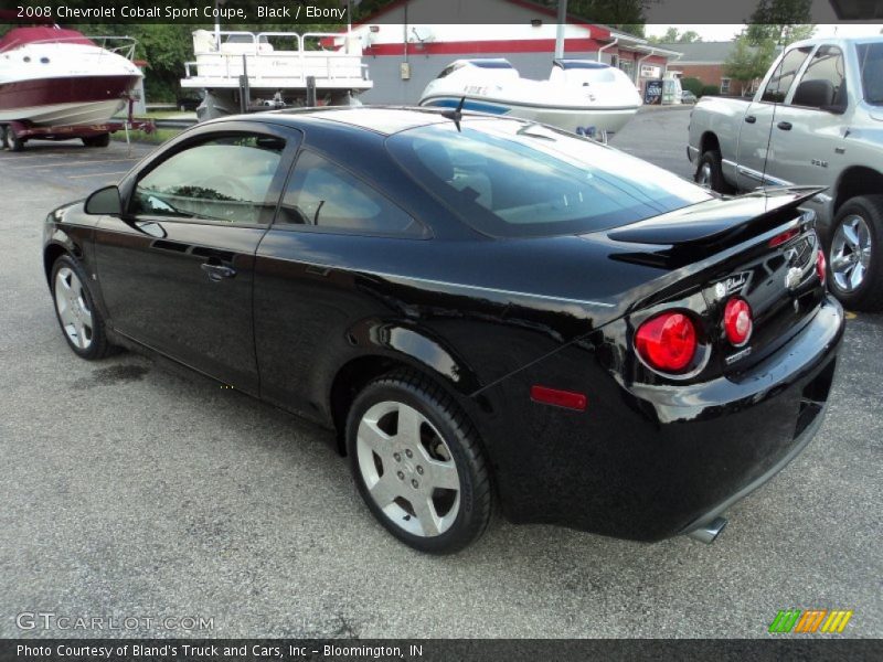 Black / Ebony 2008 Chevrolet Cobalt Sport Coupe