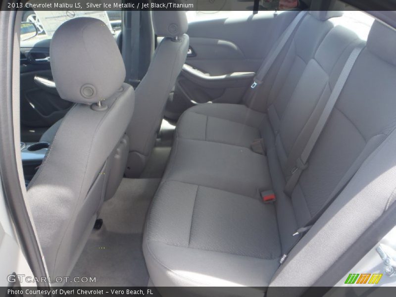 Silver Ice Metallic / Jet Black/Titanium 2013 Chevrolet Malibu LS