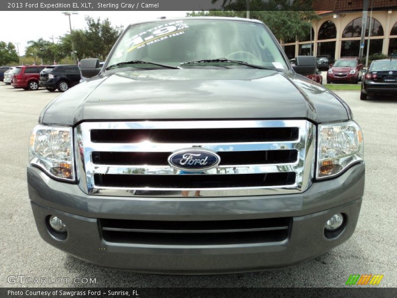 Sterling Gray / Camel 2013 Ford Expedition EL XLT