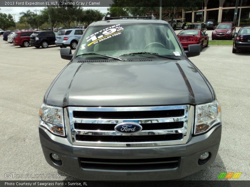 Sterling Gray / Camel 2013 Ford Expedition EL XLT