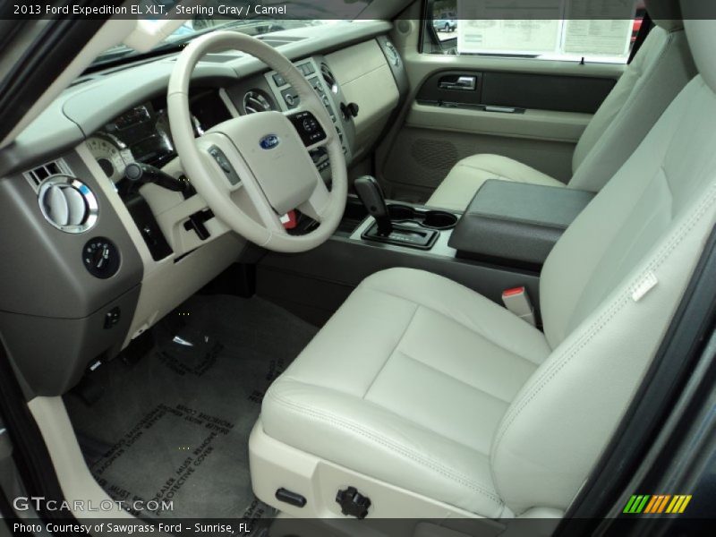 Sterling Gray / Camel 2013 Ford Expedition EL XLT