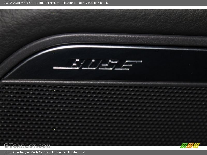 Havanna Black Metallic / Black 2012 Audi A7 3.0T quattro Premium