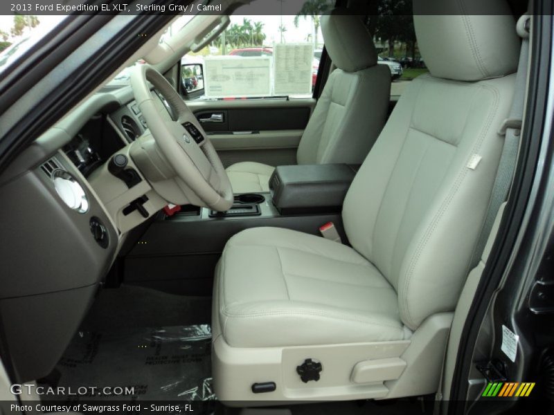Sterling Gray / Camel 2013 Ford Expedition EL XLT