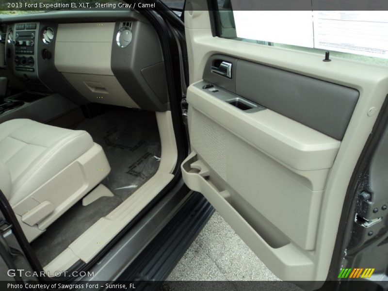 Sterling Gray / Camel 2013 Ford Expedition EL XLT