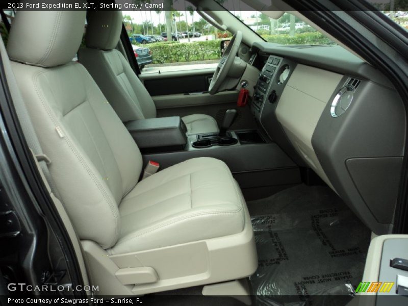 Sterling Gray / Camel 2013 Ford Expedition EL XLT