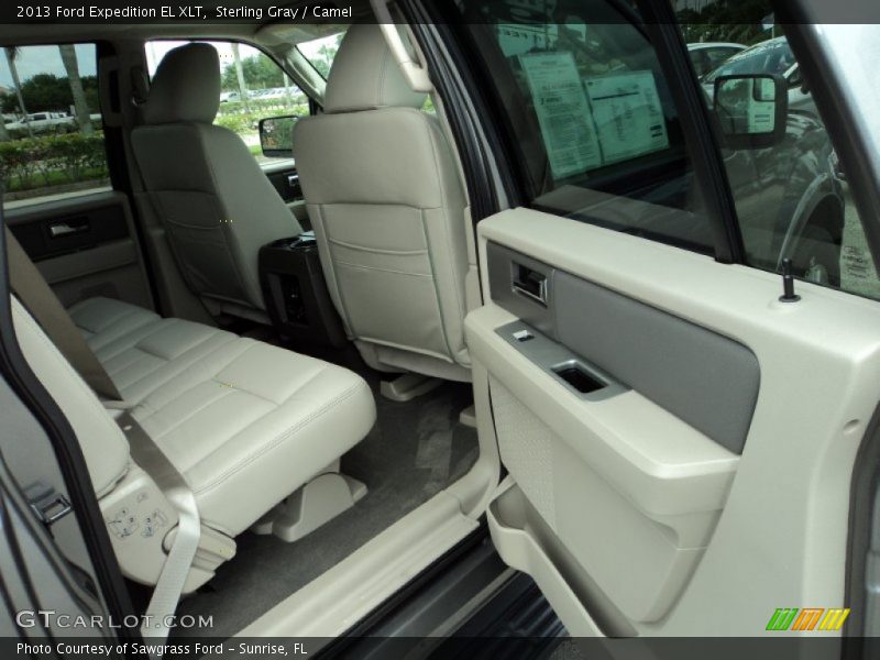 Sterling Gray / Camel 2013 Ford Expedition EL XLT