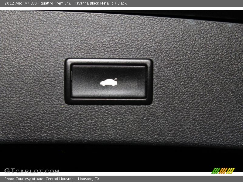 Havanna Black Metallic / Black 2012 Audi A7 3.0T quattro Premium