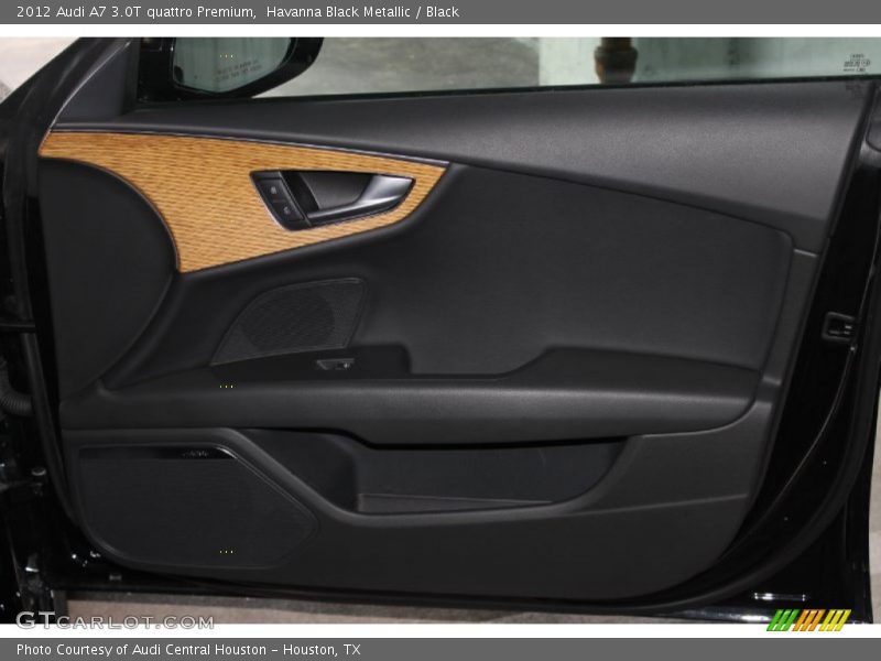 Havanna Black Metallic / Black 2012 Audi A7 3.0T quattro Premium