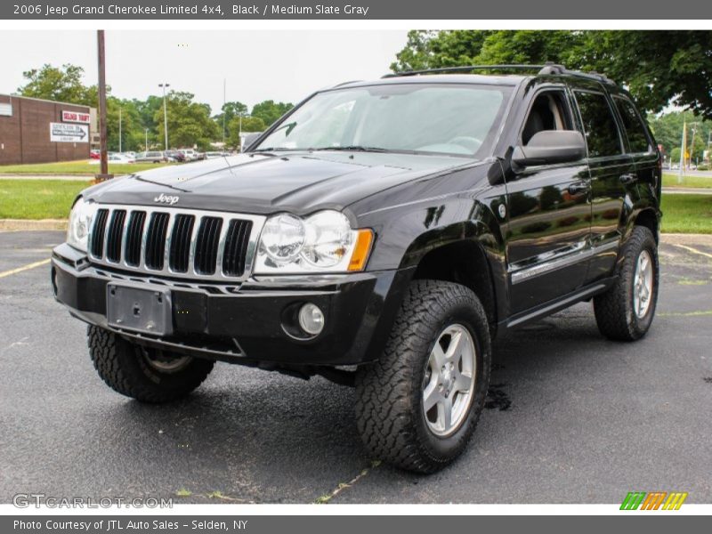 Black / Medium Slate Gray 2006 Jeep Grand Cherokee Limited 4x4