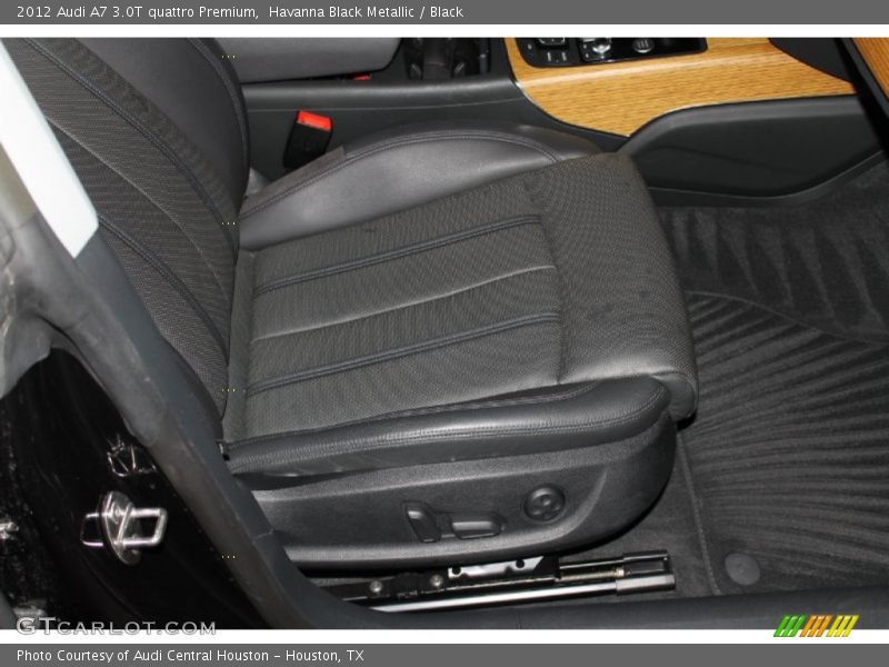 Havanna Black Metallic / Black 2012 Audi A7 3.0T quattro Premium