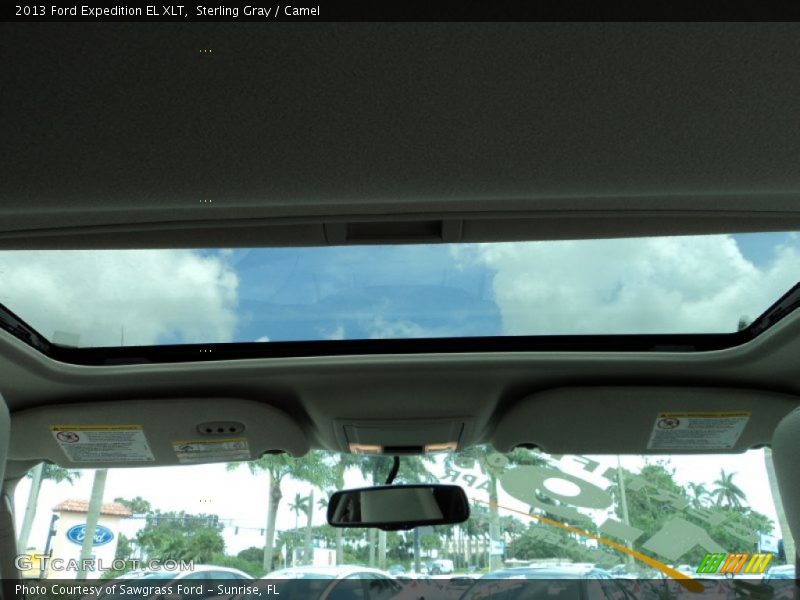 Sterling Gray / Camel 2013 Ford Expedition EL XLT