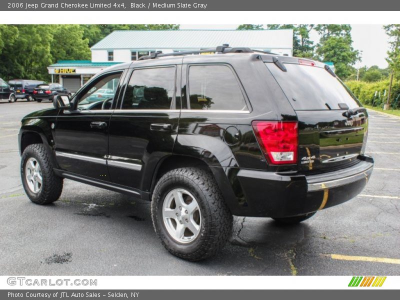 Black / Medium Slate Gray 2006 Jeep Grand Cherokee Limited 4x4