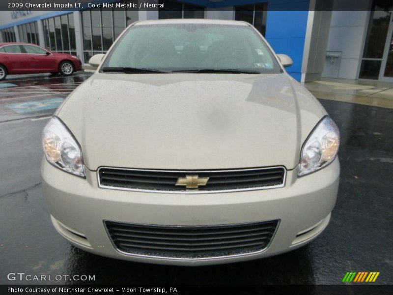 Gold Mist Metallic / Neutral 2009 Chevrolet Impala LT