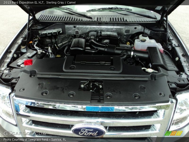 Sterling Gray / Camel 2013 Ford Expedition EL XLT