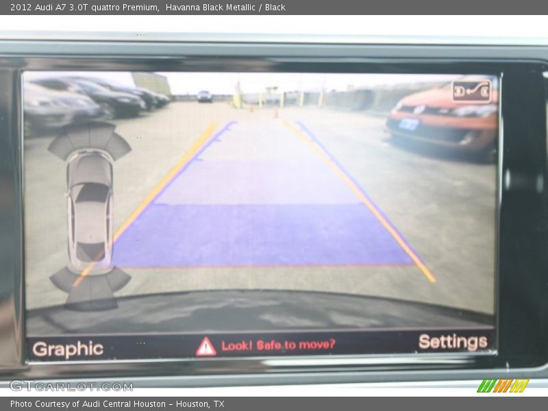Havanna Black Metallic / Black 2012 Audi A7 3.0T quattro Premium